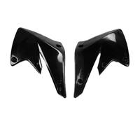 UFO Kawasaki KXF 250 (04-05) Black Radiator Covers KA03756