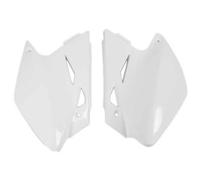 UFO Kawasaki KXF 450 (06-08) White Side Panels KA03771