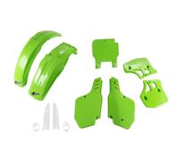 Full Plastic Fairing Kit Kawasaki KX 500 1993 - 1995 Ufo Plast Green