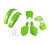 Ufo Kawasaki Kx 500 1993-1995 Kakit187f-026 Fork Protectors & Plastics Kit Green
