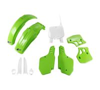 Ufo Kawasaki Kx 500 1996-1999 Kakit186f-999 Fork Protectors & Plastics Kit