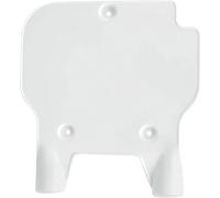 UFO Front Number Board For Kawasaki KX80 1991-1997 White