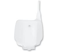 UFO Front Number Plate For Kawasaki KX85 01-13 White Ka03712-047
