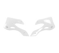 UFO Kawasaki KX125/250 (99-02) White Radiator Covers KA03720