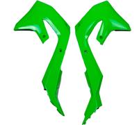 UFO Front Number Board Extension For Kawasaki KX 250 F 2017-2020 - Green