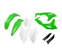 Full Plastic Fairing Kit Kawasaki KXF 250 2018 - 2020 Ufo Plast Replica