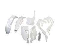 Kawasaki KXF 250 2021 - 2023 KXF 450 2019 - 2023 White Fairing Plastics Kit