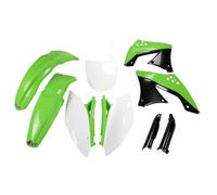 Ufo Kawasaki Kxf 450 2009-2011 Kakit213f-999 Fork Protectors & Plastics Kit