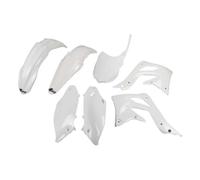 Plastic Fairing Kit Kawasaki KXF 450 2013 - 2015 Ufo Plast White