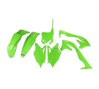 Kawasaki Ufo Plastic Fairing Kit Bodywork UFO Plast Green KXF 450 2016-2017