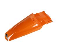 Fender Cover UFO PLAST rear fender orange OEM