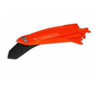 Free Shipping Rear Fender UFO + License Plate Holder With Fluorescent Orange LED