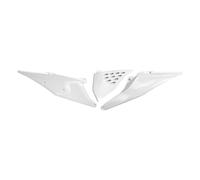 UFO KTM SX/SX-F/EXC/EXC-F 047 White Vented Side Panels with Airbox Cover KT05004