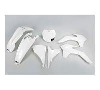 Trim Kit 7-piece UFO PLAST trim kit plastic white OEM for KTM SX 250ccm Yr. 2016