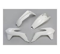 Ktm EXC 125 200 250 300 350 450 500 2014 - 2016 Ufo White Plastic Fairing Kit