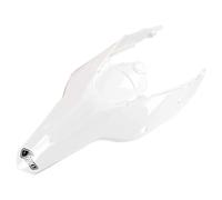 UFO Rear Fender W/Side Panels For KTM Exc 300 08-11 White Kt04021-047