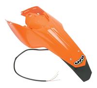 UFO KTM EXC/EXC-F Orange Rear Enduro with Side Panels And LED Light KT03097