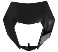UFO Headlight Surround For KTM EXC125 2014 2015 2016 Black