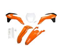 Ufo Ktm Exc 125 2014-2015 With Headlight Plastics Kit