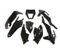 UFO Plastic Kit KTM 500 EXC-F 2017-2019 - Black Color
