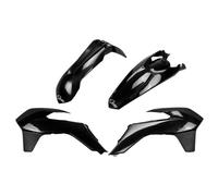 FULL Ktm EXC 125 200 250 300 350 450 500 2014 - 2016 UFO Black Plastic Kit