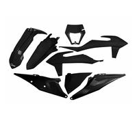 UFO Plast Kit Plastics KTM 300 EXC 2020-2023 - Black