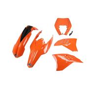 Ufo Ktm Exc/exc-f 2009-2011 With Headlight Ktkit520-999 Plastics Kit