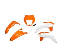 Ufo Ktm Exc/exc-f 2014-2016 With Headlight Ktkit524-999x Plastics Kit Orange
