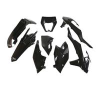 UFO Plastic Kit KTM 500 EXC-F 2017-2019 - Black Color