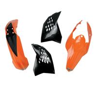UFO Complete Body Kit For KTM SX/SX-F 07-10 Oem-Color Ktkit506e999