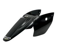 Fender Cover UFO PLAST rear fender cover black for KTM SX 65 ccm Yr. 2002 - 2008