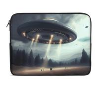 UFO Landing Laptop Sleeve Case 15inch, Shockproof Protective Case, 10-17 Inch Computer Sleeve, Water Resistant Laptop Briefcase for Men Women Compatible with MacBook Air/Notebook/Tablet