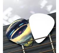 UFO landing Patterned guitar pick set - (thin/medium/thick), widely compatible with all kinds of stringed instruments,