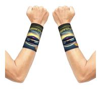 UFO landing Wrist sleeve.Elastic Athletic Sleeve Pair,