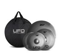 UFO Low Volume Cymbal Set Includes 14/16/20" And FREE Cymbal Bag UFOSET1