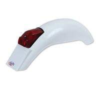 UFO Universal Vintage Enduro Rear Fender With Tail Light For White