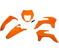 UFO Moto Full Body Replacement Plastic Kit Orange For KTM EXC 125 2014-2016