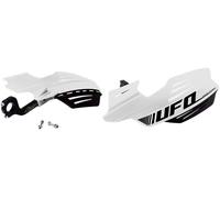 UFO Moto Motorcycle Motorbike Vulcan Handguards White