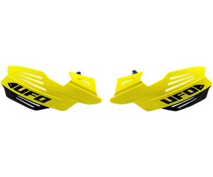 UFO Moto Motorcycle Motorbike Vulcan Handguards Yellow