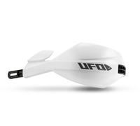 UFO Mugan Wrap Around Motocross Enduro Hand Guards White