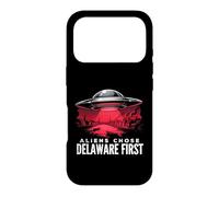 UFO Over Delaware River Town Case for iPhone 17 Pro
