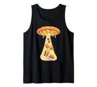 UFO Pizza French Fries Burger Fast Food Pizzas Tank Top