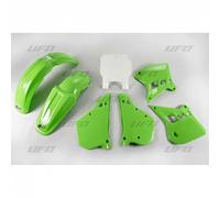UFO Plast Kawasaki Kx 125 1990-1991 Green Fairing Plastic Kit KA KIT196 999