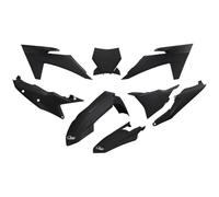 UFO PLAST KIT BLACK Ktm SX-F 250 2023-2024, No Size Reference