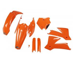Ufo Plast Kit Complete Fairing Kit Carene FULL KTM SX 125-250-450 2004 Orange