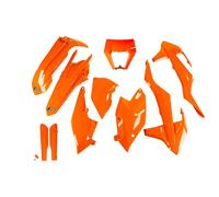 UFO Plast Kit Plastics KTM 250 EXC-F 2017-2019 - Orange