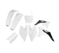 Full Plastic Fairing Kit Suzuki RMZ 250 2010 - 2018 Ufo Plast White