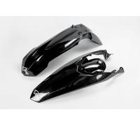 UFO PLAST KTM EXC-F 350 2012-2013 Mudguard Kit Black