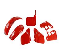 UFO Plast Red Replica Plastic Kit Honda CR 250 R 2T 88-89 HOKIT092-061 MX Enduro