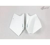 UFO PLAST Side Panels White Suzuki RMZ 450 2005-2006